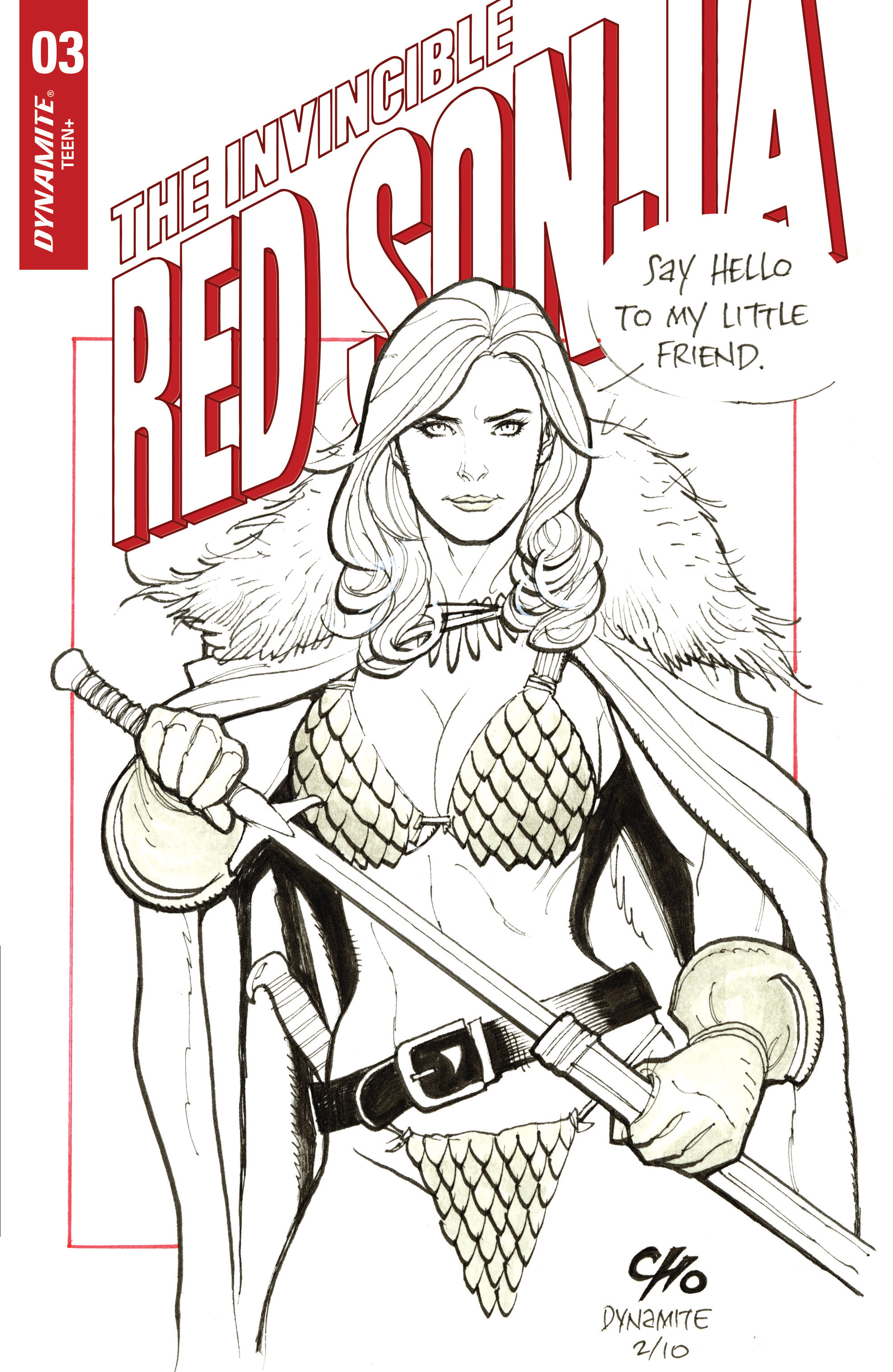 The Invincible Red Sonja 003 000 d