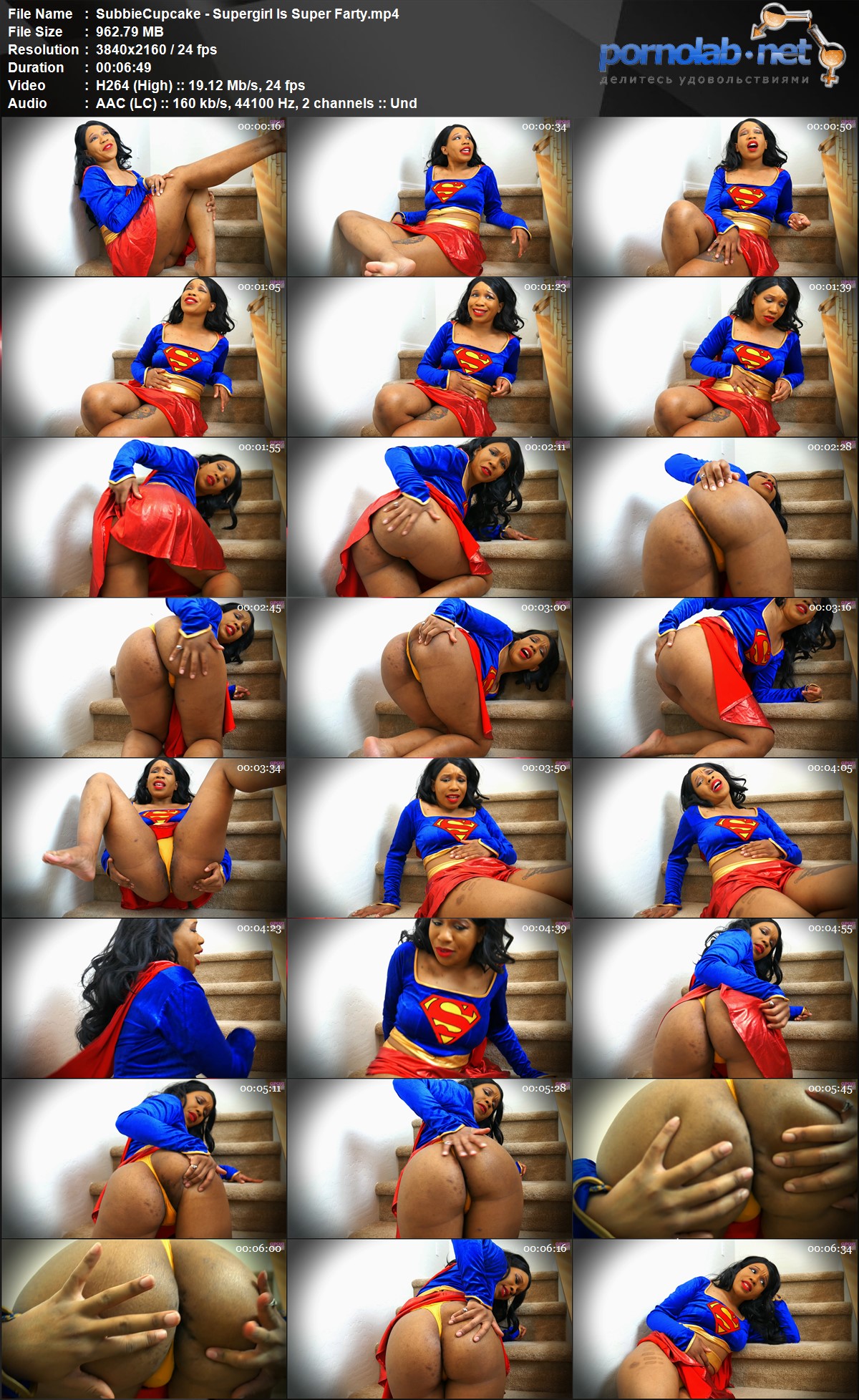 Subbie Cupcake Supergirl Is Super Farty mp 4
