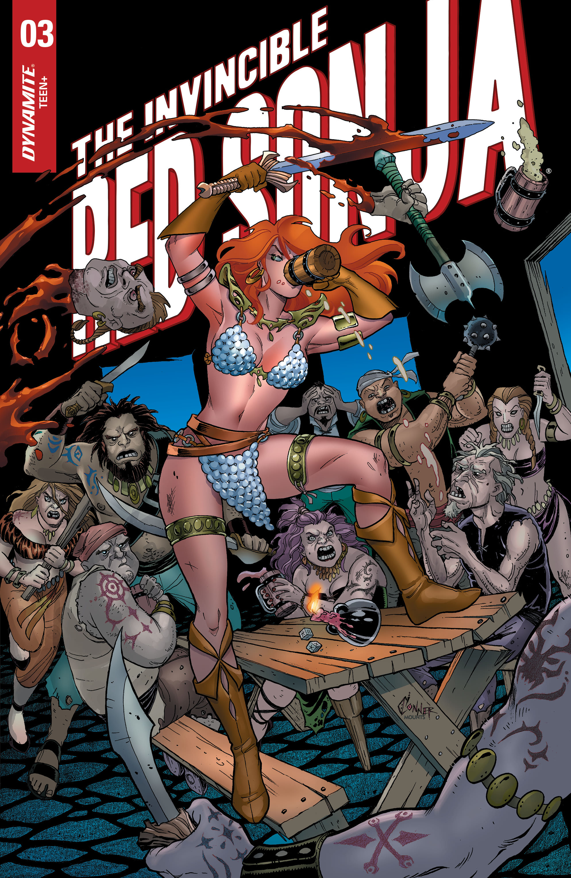 The Invincible Red Sonja 003 000 a