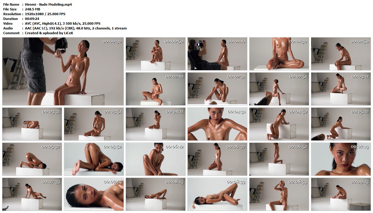 Hiromi Nude Modeling mp 4