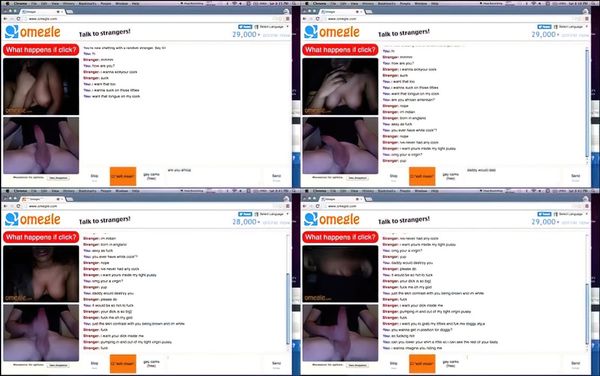 Omegle Virgin Indian Teen Plays With Big Tits