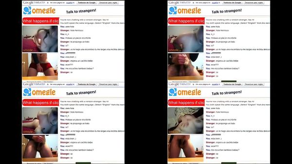 Omegle Hot Teen Gets Nude