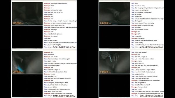 Kinky Omegle Brunette