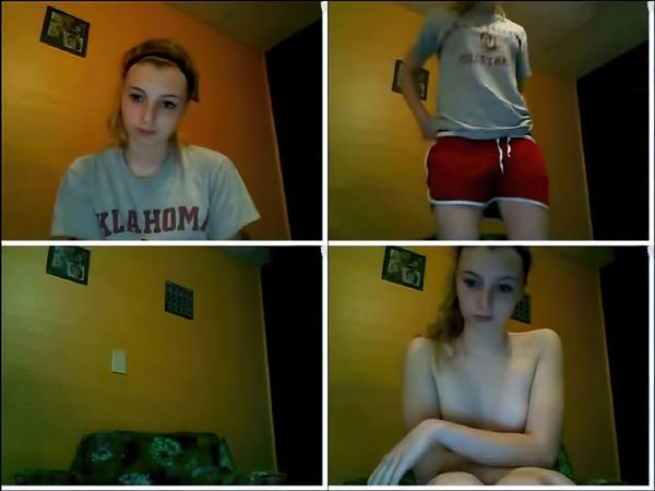 Omegle Hot Teen Gets Nude