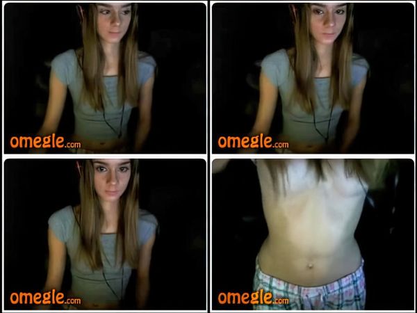 Omegle Hot Teen Gets Wet 55