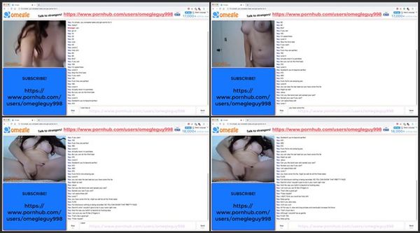 Amazing Omegle Point Game Real Orgasm