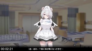 [💖- ぺちぺちくうかん -🖤 (灰葉 - 🐰Lapin gris -🤍)] 発情ケモミミclinic ～井達しろHシーン①～