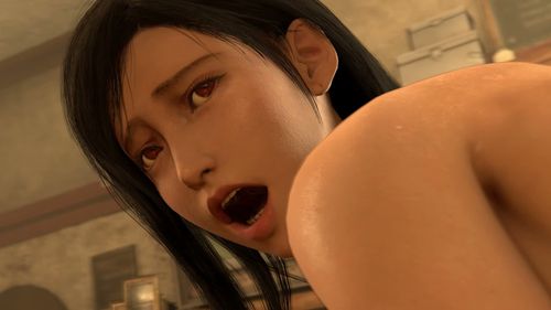 Tifa X Old guy