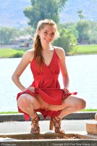Myra Glasford - Red Dress Upskirt 11-30-77lde0q2lo.jpg
