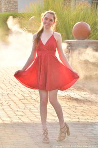 Myra Glasford - Red Dress Upskirt 11-30-y7lde2m30q.jpg