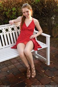Myra Glasford - Red Dress Upskirt 11-30-y7lde2s3zh.jpg