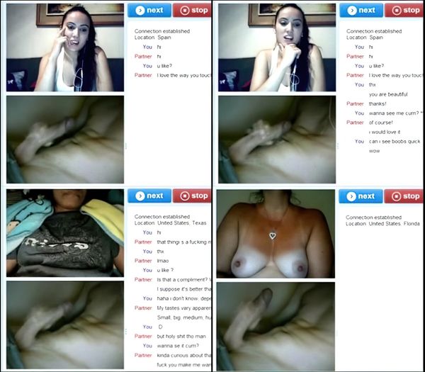 Compilation Of Girls On Chatrandom And Omegle 2