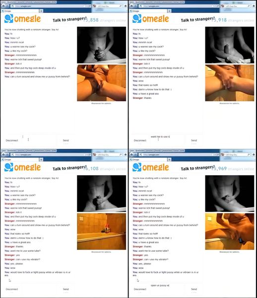 Bathroom Beauty Puts Vibrator In Ass On Omegle