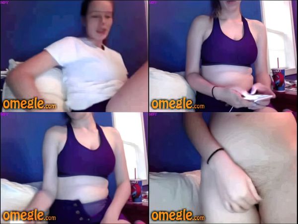 Amazing Hottie Plays The Omegle Game¡