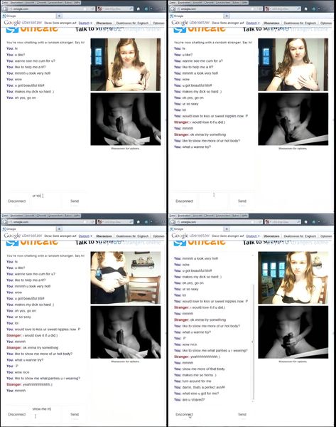 Funny Redhead With Gorgeous Body Strips For Me On Omegle