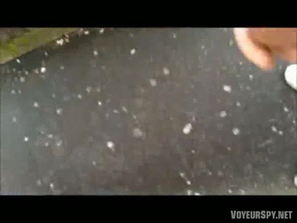 Cumongirlspublic Bus Stop Cum Aabqva